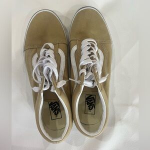 Men’s vans suede toe and canvas sides